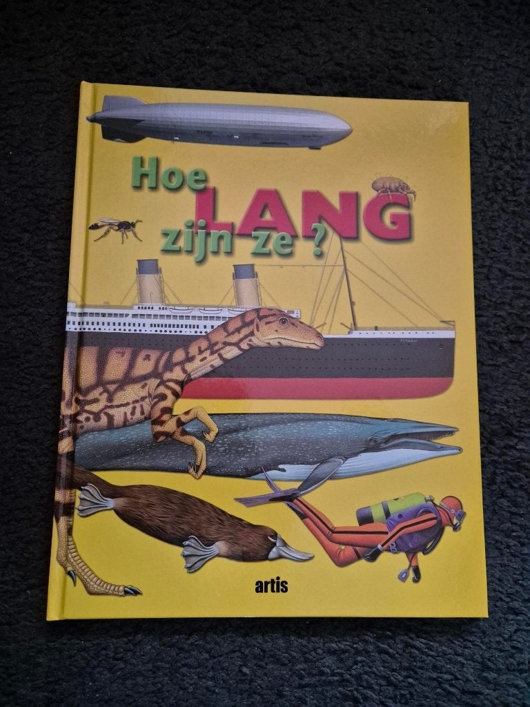 Hoe lang zijn ze?van virus tot de golden gate bridge, Boeken, Verzenden, Nieuw, Artis Artis