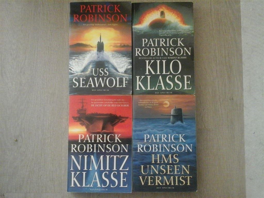 patrick robinson-10 stuks-goede staat-losse verkoop, Ophalen of Verzenden, Zo goed als nieuw
