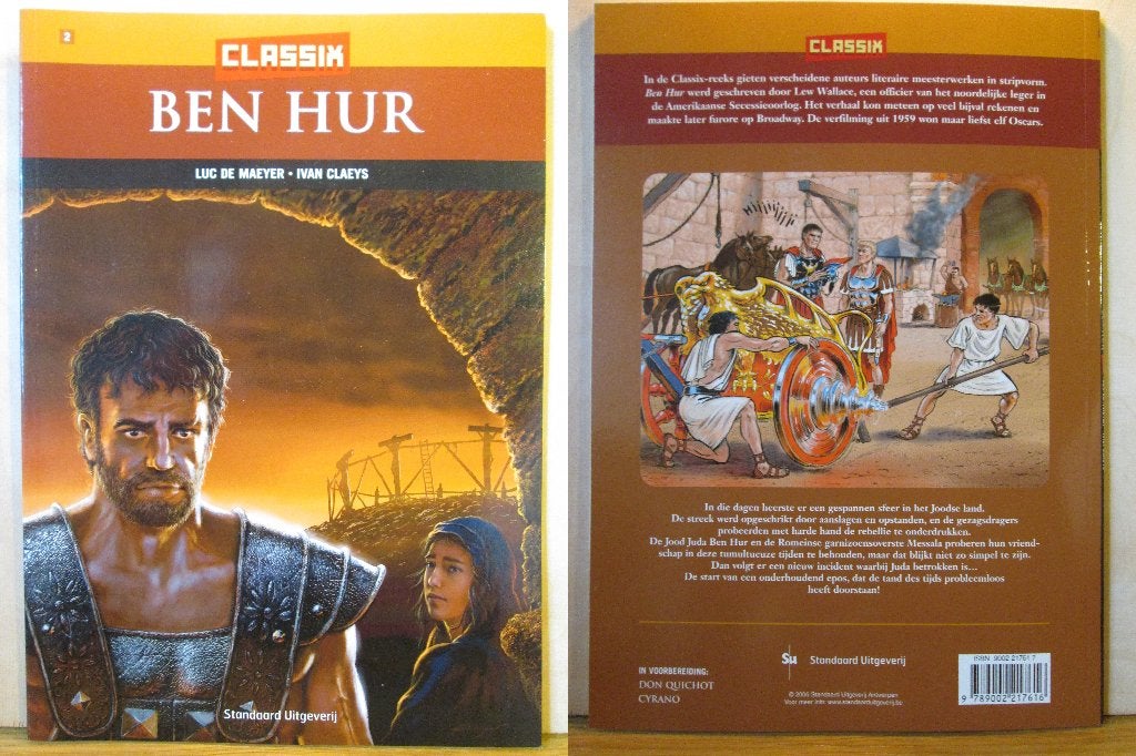 Classix 2 - Ben Hur (SC), Boeken, Stripboeken, Eén stripboek, Ophalen of Verzenden, Nieuw