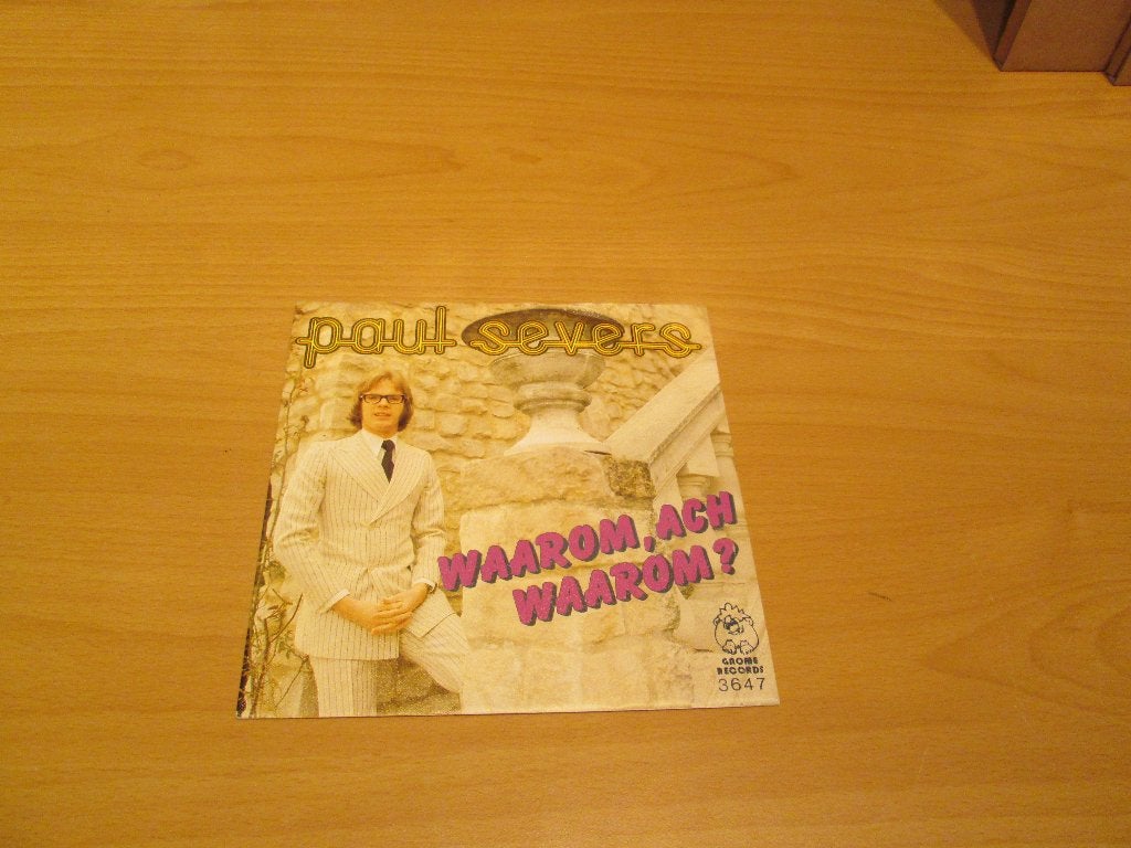 4 singles van Paul Severs (ook per stuk te koop), Ophalen of Verzenden, Gebruikt, Pop