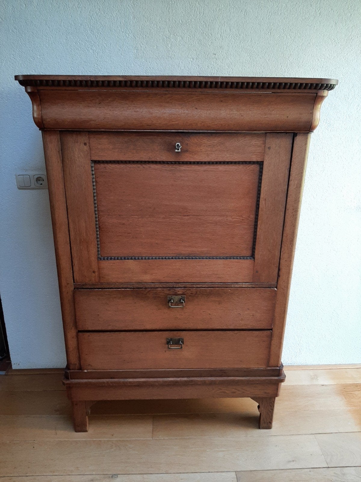 Antieke secretaire, goede staat, nostalgisch, Ophalen, Gebruikt