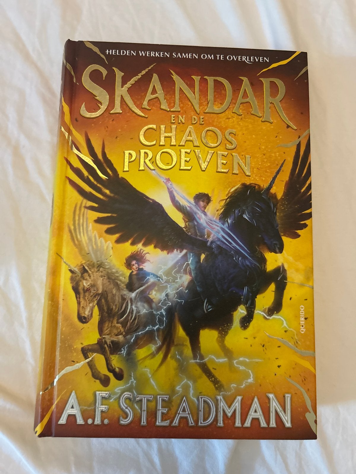 Skandar en de Chaos Proeven - A.F. Steadman, Ophalen, Zo goed als nieuw, Fictie