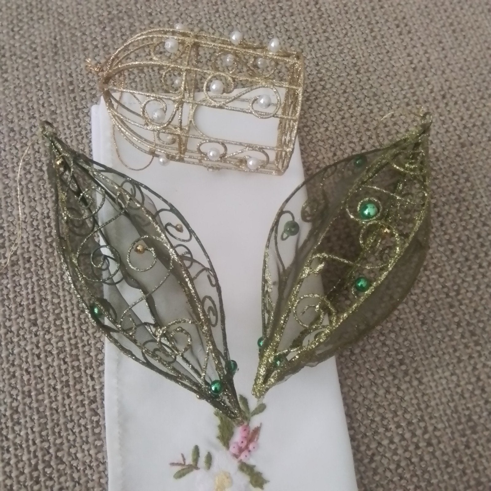 3 Vintage Franse Kerstboom hangers, Diversen, Kerst, Ophalen of Verzenden