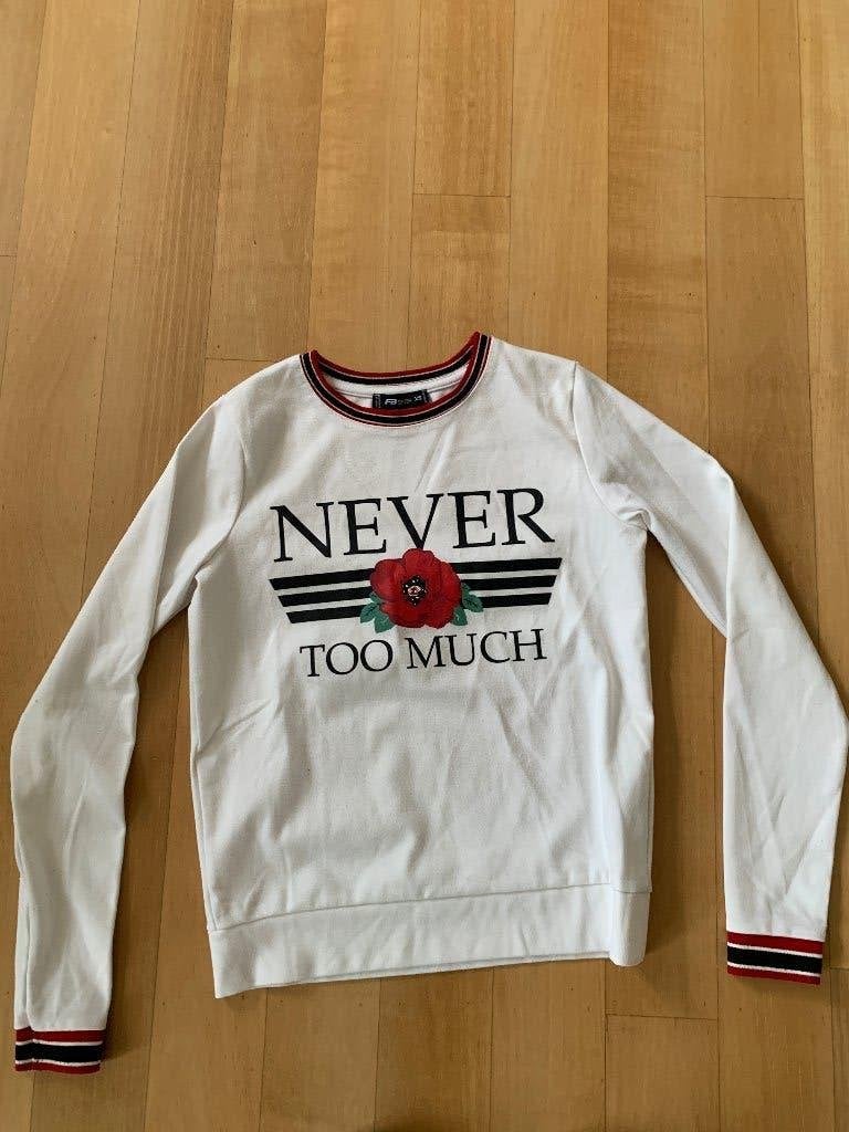 FB Sister - roomwitte sweat trui maat XS, Wit, Ophalen of Verzenden, Zo goed als nieuw, Maat 34 (XS) of kleiner