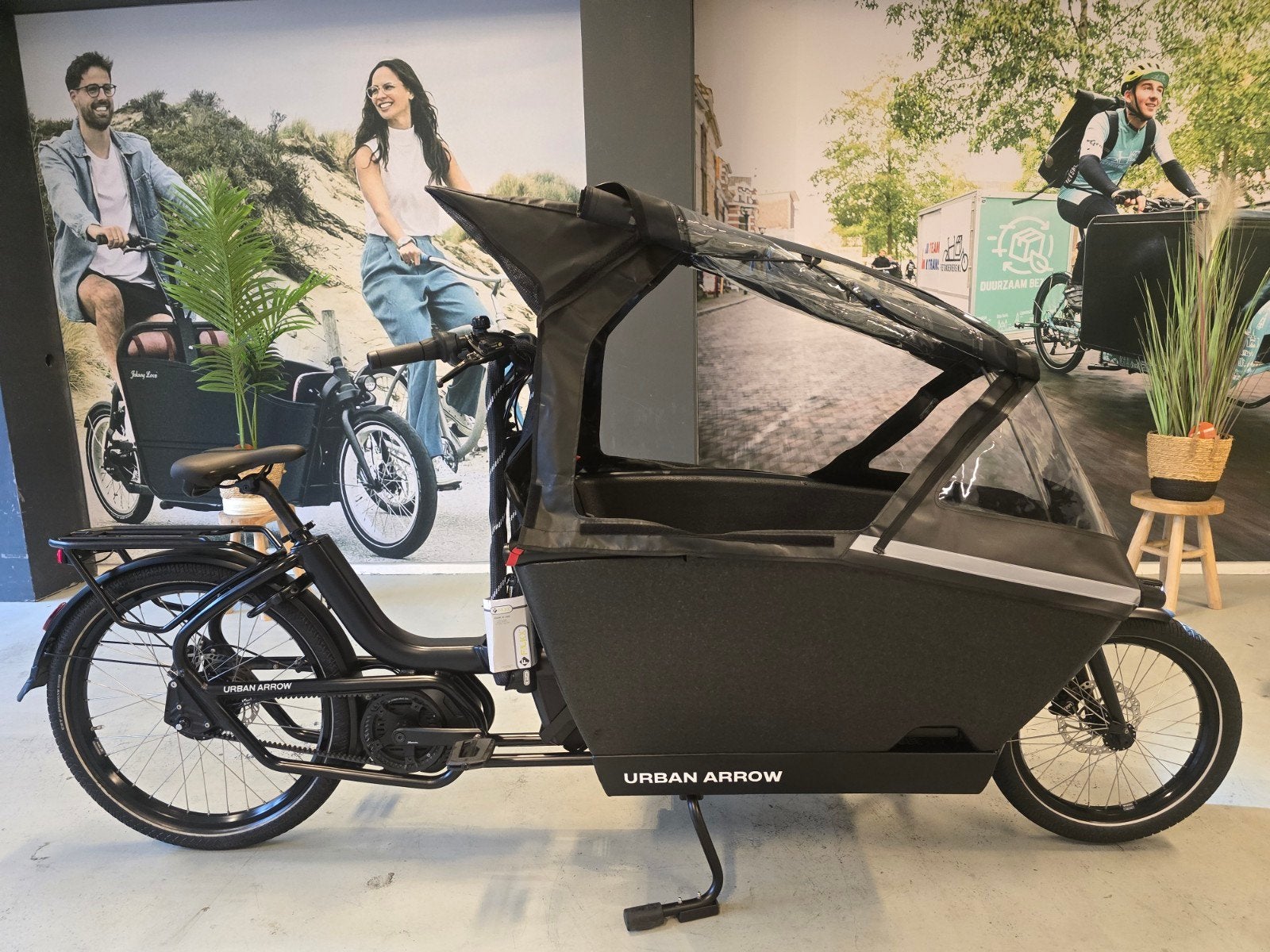 Urban Arrow Cargo Line 85Nm | BELT | LOCKRIDE | VOL OPTIES🥇, Fietsen en Brommers, Fietsen | Bakfietsen, Ophalen of Verzenden