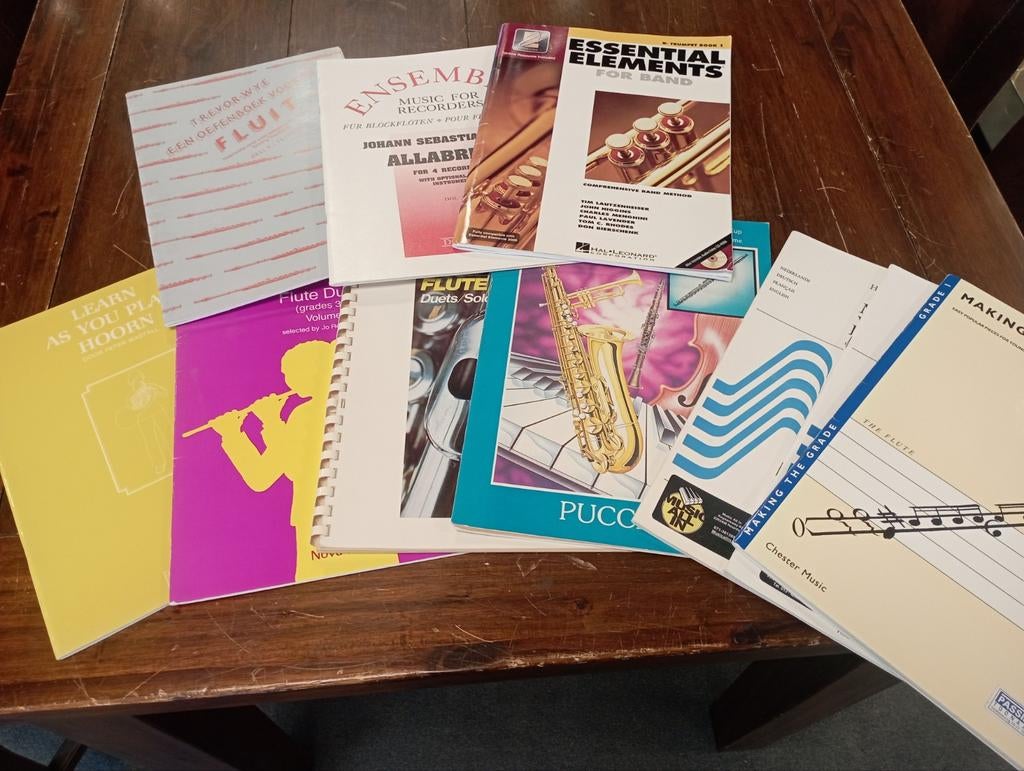 Diverse Bladmuziek voor Blaasinstrumenten, Ophalen of Verzenden, Klassiek