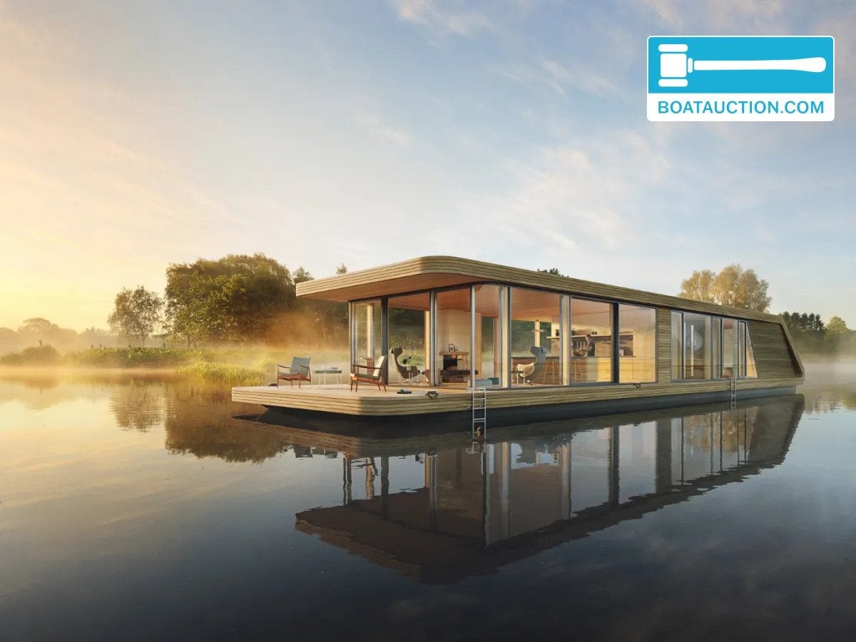 WSM Hauseboat in online veiling, Huizen en Kamers, Woonboten te koop