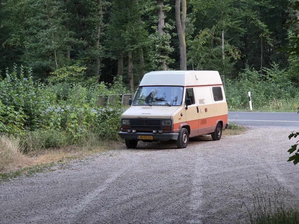 Karakteristieke Kampeerauto 1989 Peugeot - APK tot mei 2027, Stof, Beige, Origineel Nederlands, Particulier