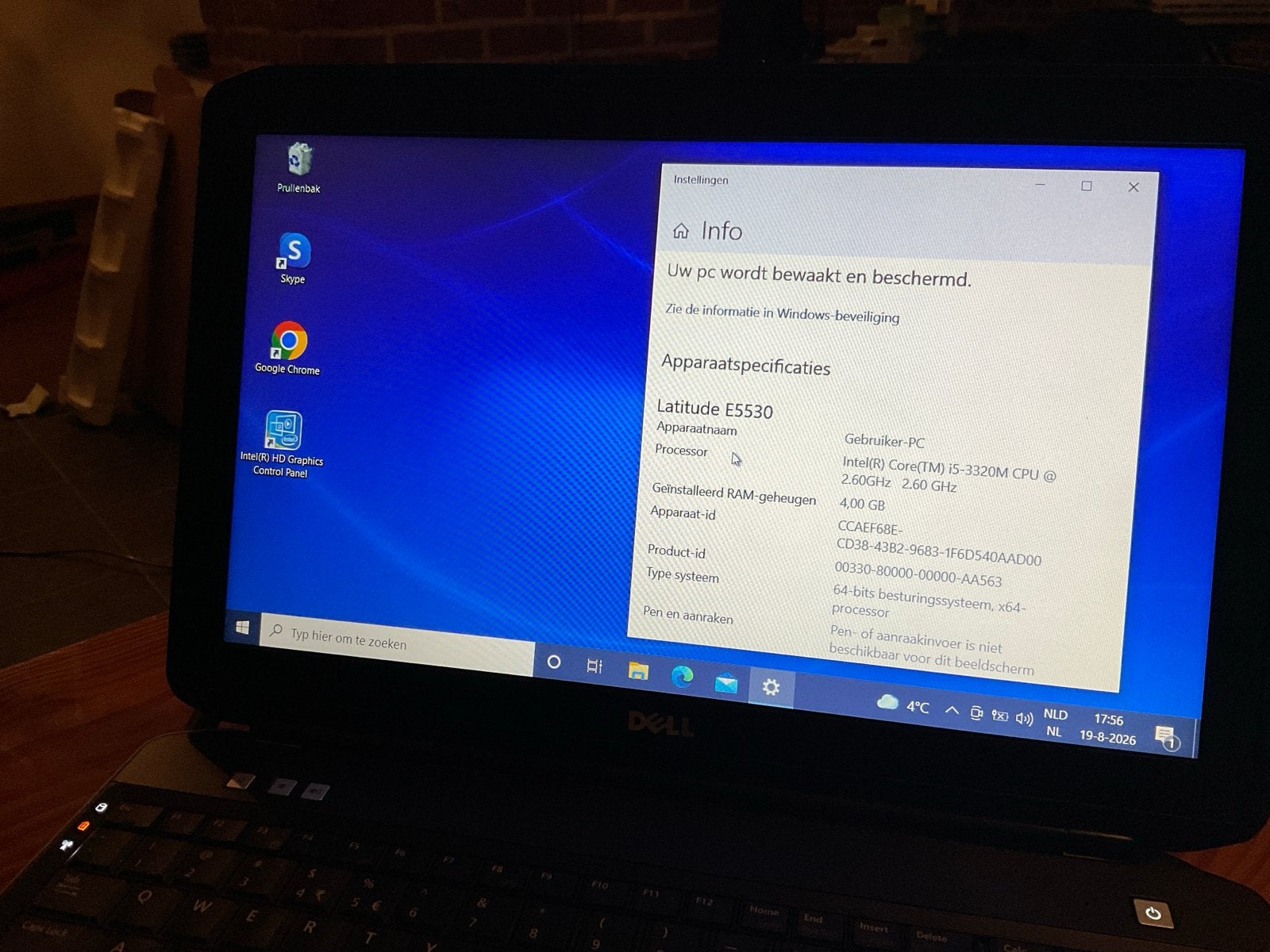 Dell Latitude E5530 Laptop - Intel Core i5, 4GB RAM, Computers en Software, Windows Laptops, Gebruikt, 2 tot 3 Ghz, Ophalen of Verzenden