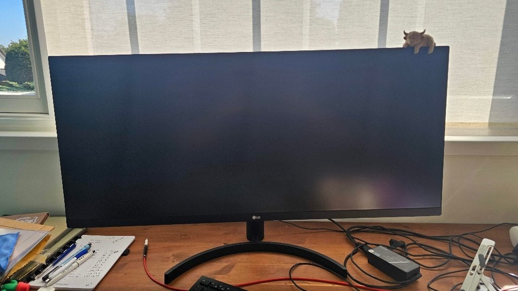LG 34WL50S 34 inch Ultrawide Monitor - Zo goed als nieuw, Computers en Software, Monitoren, HDMI, IPS, Hoofdtelefoonaansluiting
