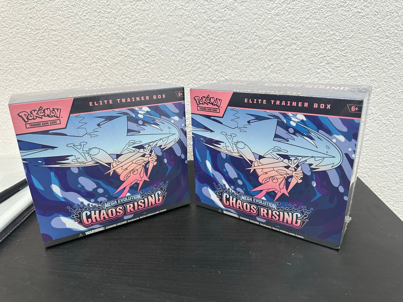 2x Pokémon Elite Trainer Box Chaos Rising ETB, Ophalen of Verzenden, Nieuw, Boosterbox