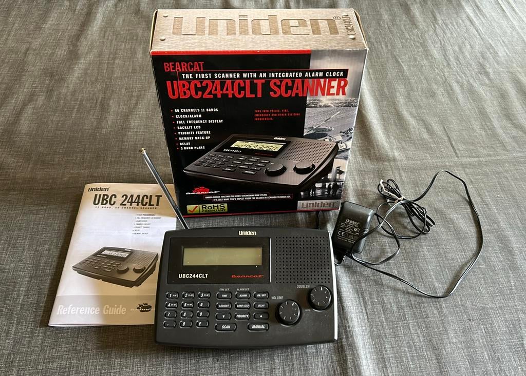 Uniden Bearcat scanner, Telecommunicatie, Scanners, Ophalen of Verzenden, Zo goed als nieuw, 30 tot 200 kanalen