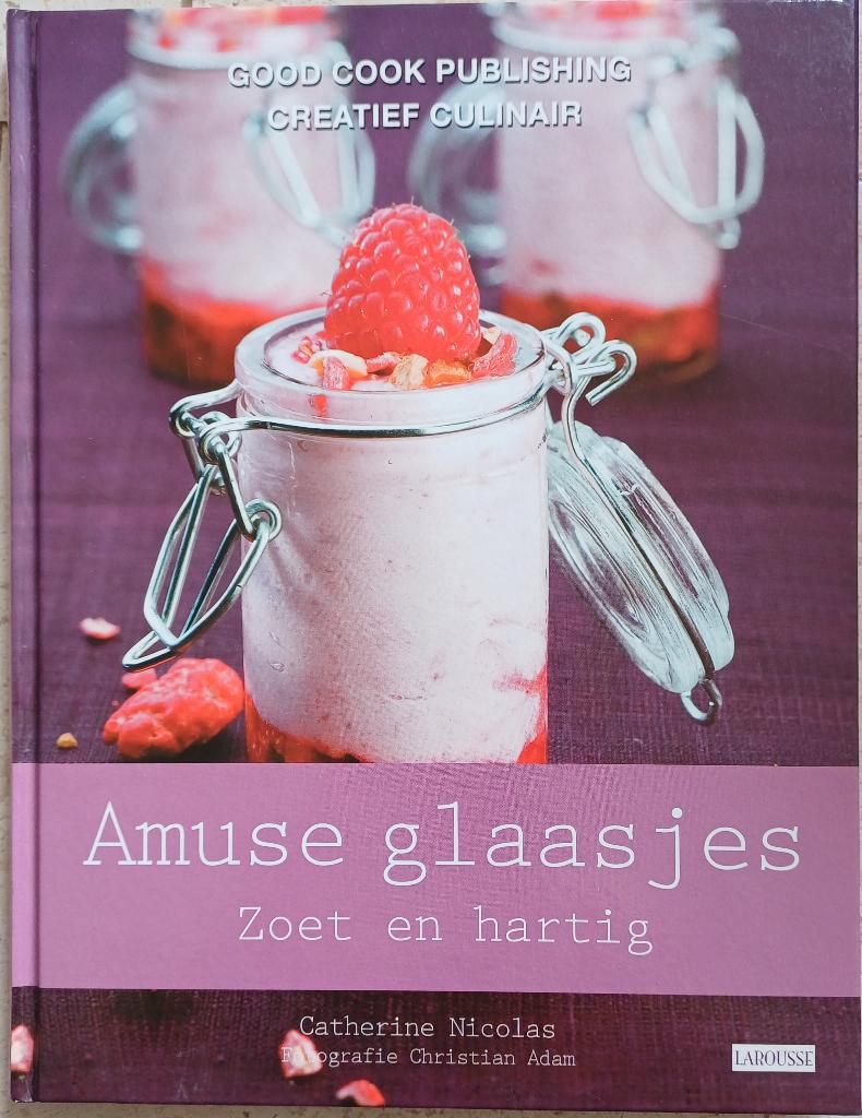 2+1 GRATIS Amuse glaasjes Zoet en hartig - Catherine Nicolas, Catherine Nicolas, Ophalen of Verzenden, Zo goed als nieuw, Voorgerechten en Soepen
