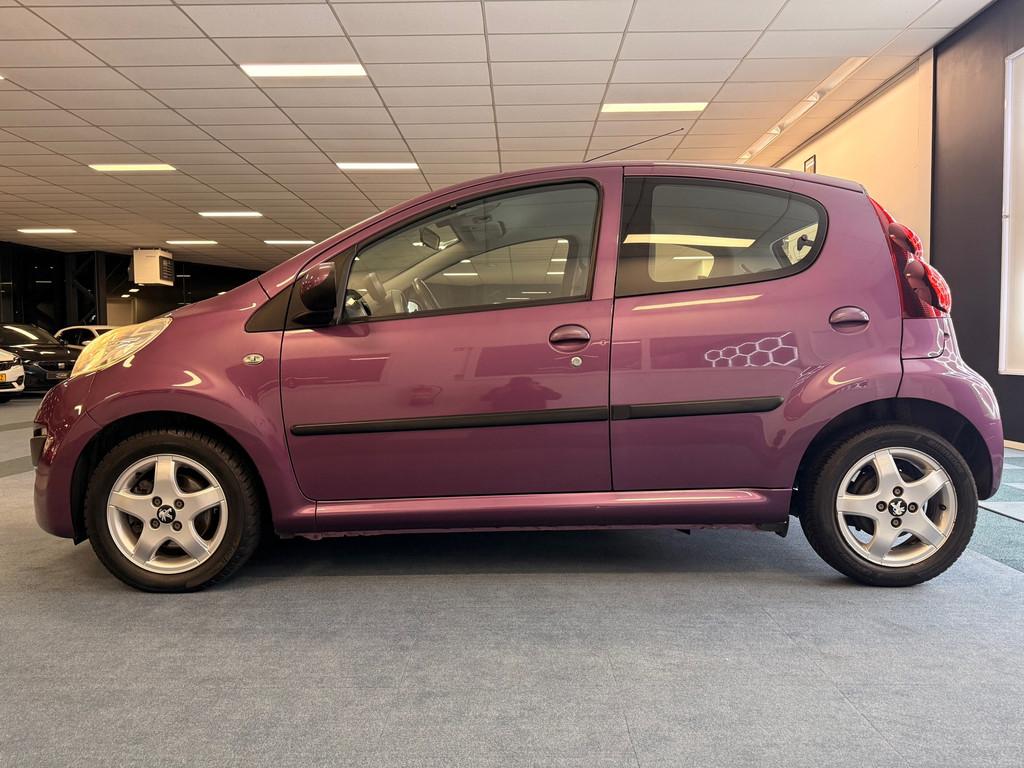 Peugeot 107 1.0 Active I Automaat I NAP I, Auto's, Peugeot, Euro 5, Stof, Gebruikt, Zwart
