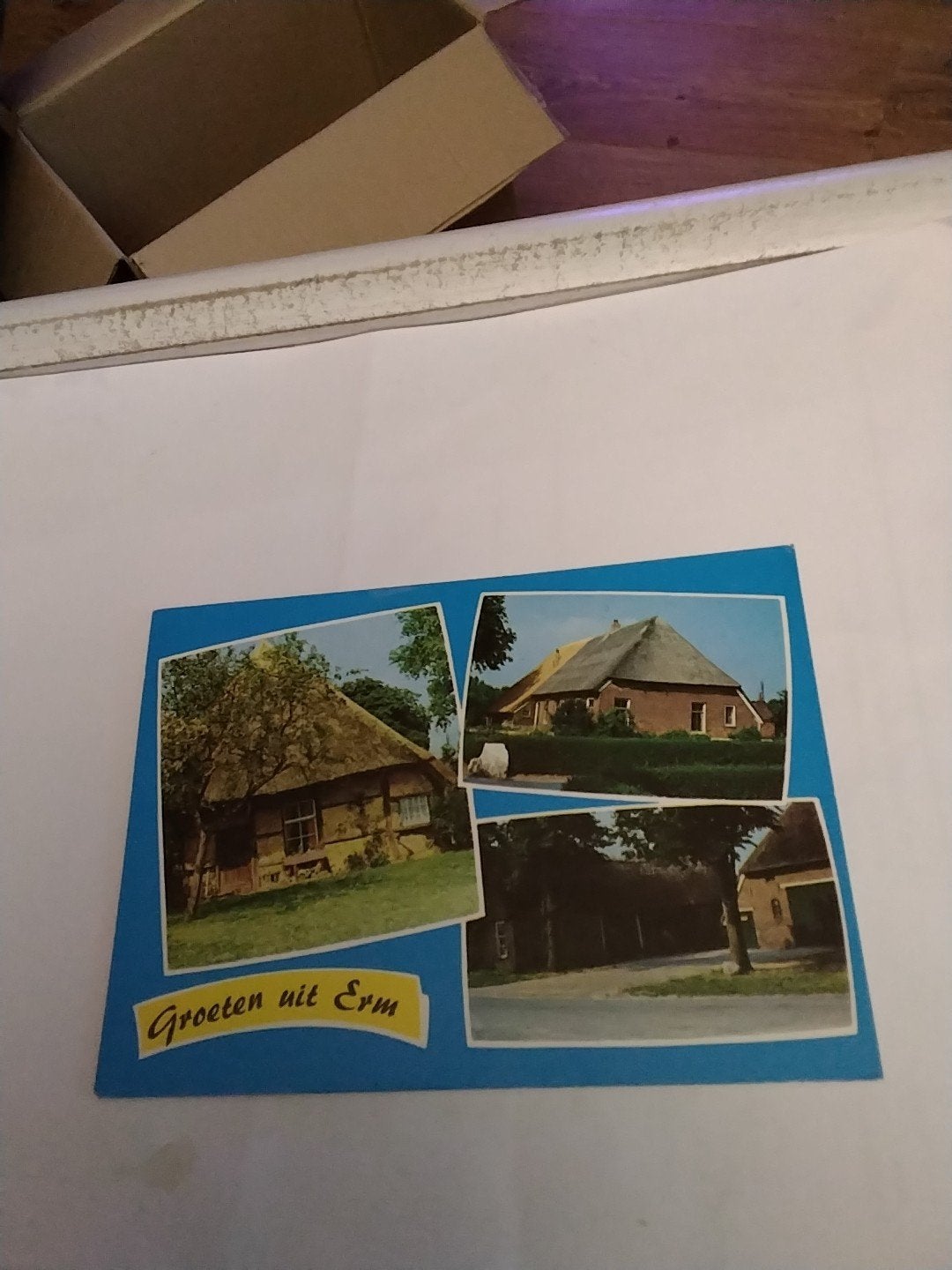 Oude ansichtkaart Groeten uit Erm, Drenthe, Ophalen of Verzenden, 1960 tot 1980, Gelopen, Drenthe
