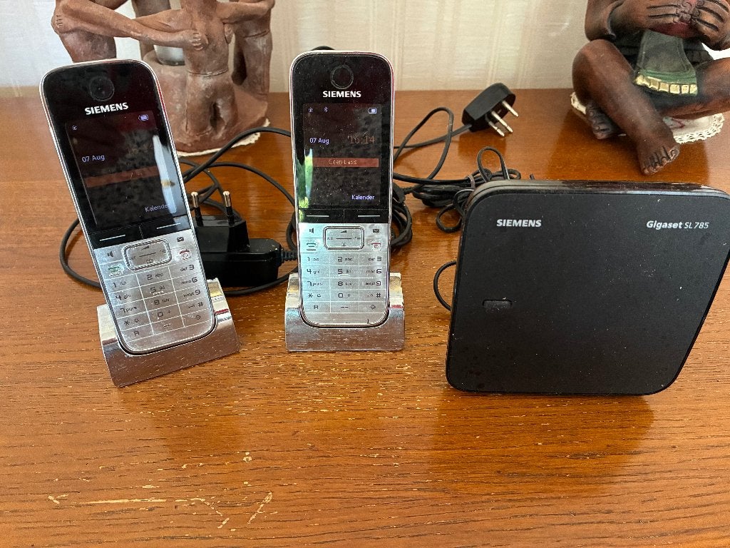 Gigaset luxe telefoonset met antwoordapparaat, Ophalen, Refurbished, 2 handsets