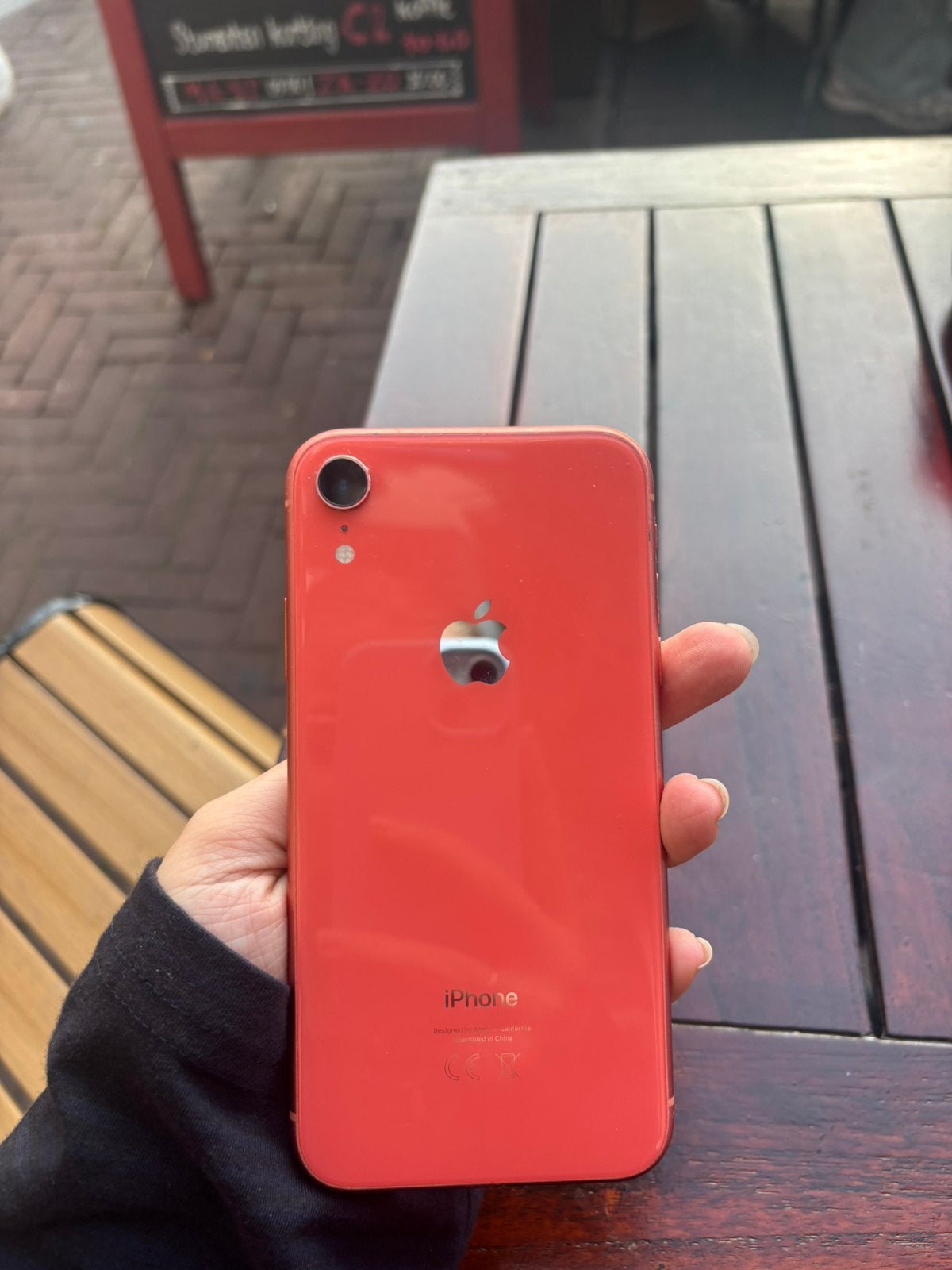 IPhone XR met intact berschermplaatje, Telecommunicatie, Gebruikt, Ophalen of Verzenden, Inclusief screenprotector, IPhone XR