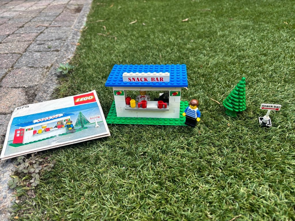 Snack Bar, Lego, Ophalen of Verzenden, Inclusief instructies, Complete set