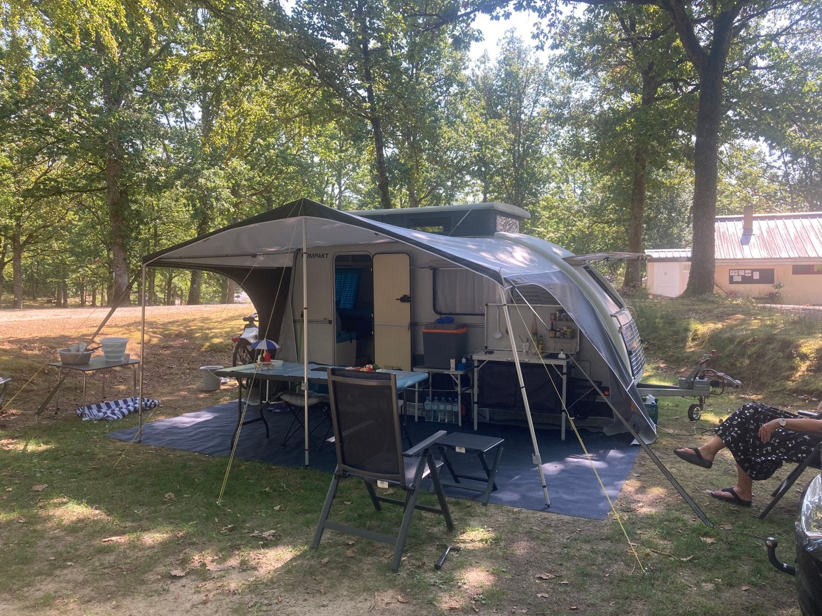 Voortent/ luifel van Walker kip kompakt, Caravans en Kamperen, Ophalen, Nieuw, Tot en met 2