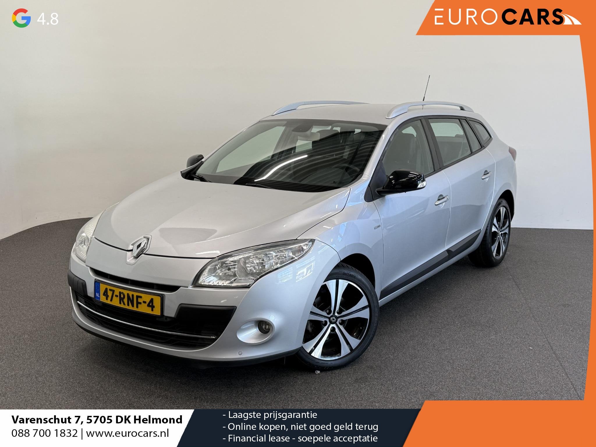 Renault Mégane Estate 2.0 Bose Automaat Trekhaak Navigatie, Euro 5, Gebruikt, 680 kg, 4 cilinders