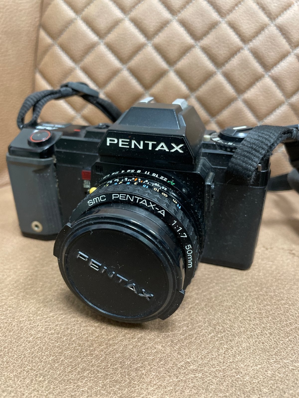 Pentax A3 Spiegelreflexcamera met SMC Pentax-A 1:1.7 50mm le, Gebruikt, Spiegelreflex, Ophalen of Verzenden, Pentax