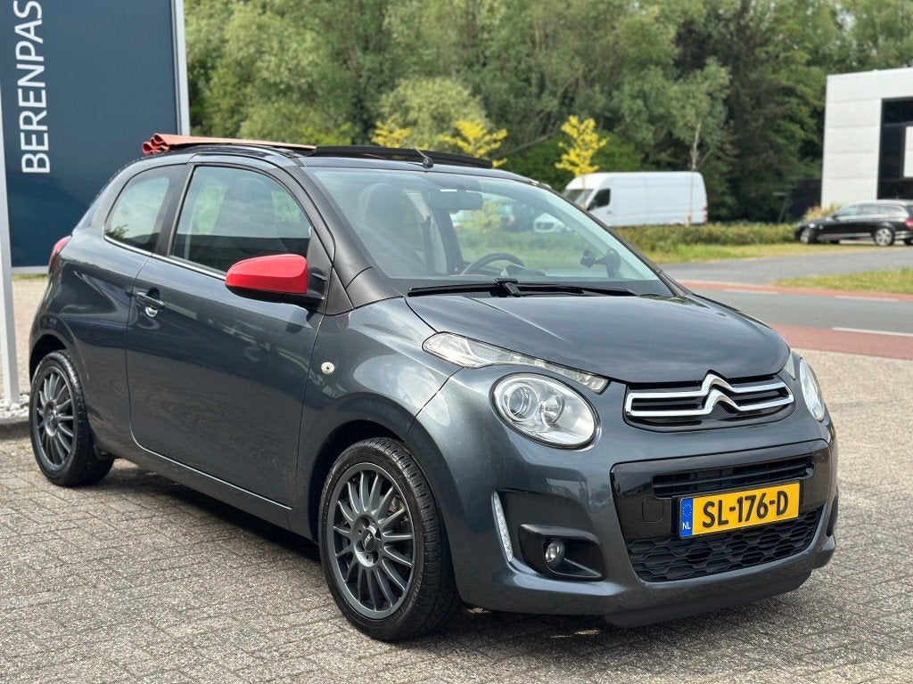 Citroen C1 1.0 e-VTi Airscape Shine '' Camera - Airco - Roof, Auto's, Voorwielaandrijving, Euro 5, Gebruikt, Electronic Stability Program (ESP)