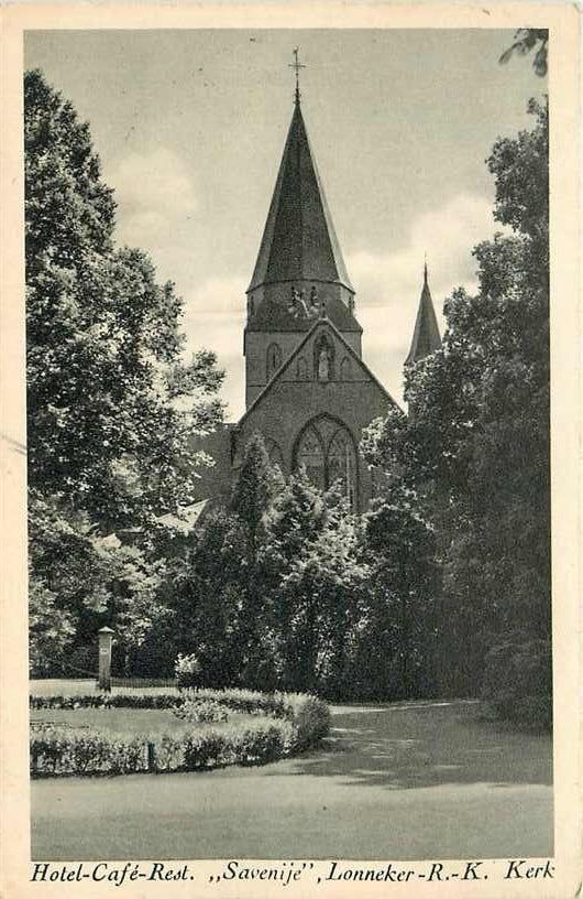 377-709-001 Lonneker  Savenije, Ophalen of Verzenden, Voor 1920, Overijssel