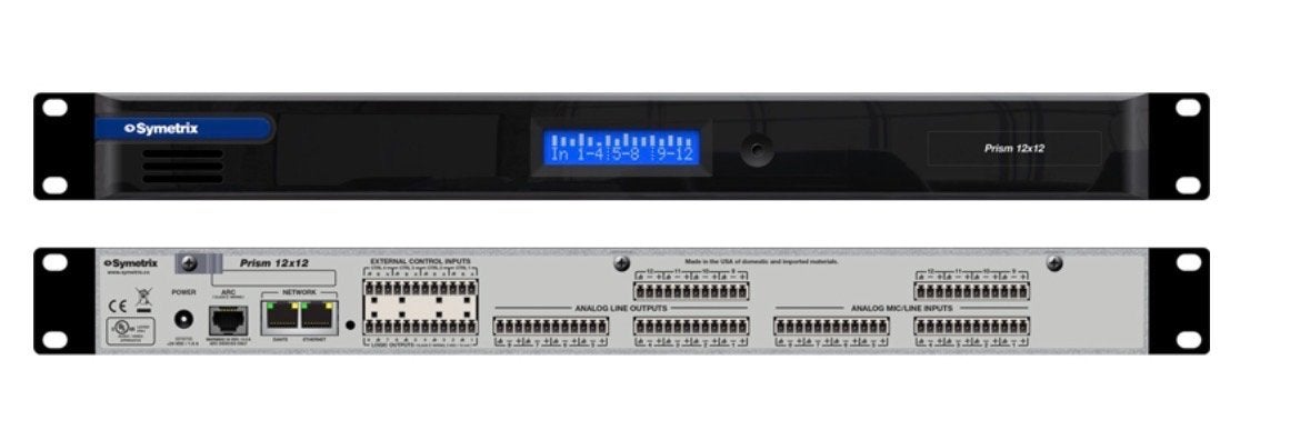 Symetrix Prism 8x8 Dante - Uitstekende staat, Ophalen of Verzenden, Zo goed als nieuw