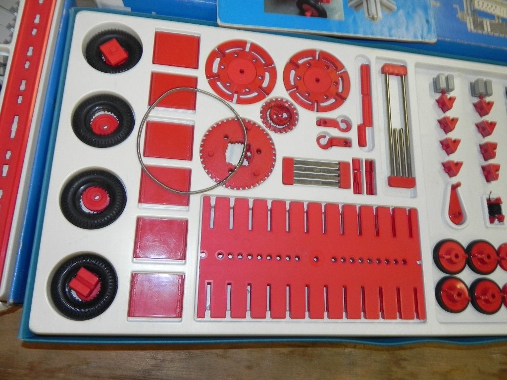 Veel  Fischer Technik, Ophalen of Verzenden, Zo goed als nieuw, Kunststof, Grijs