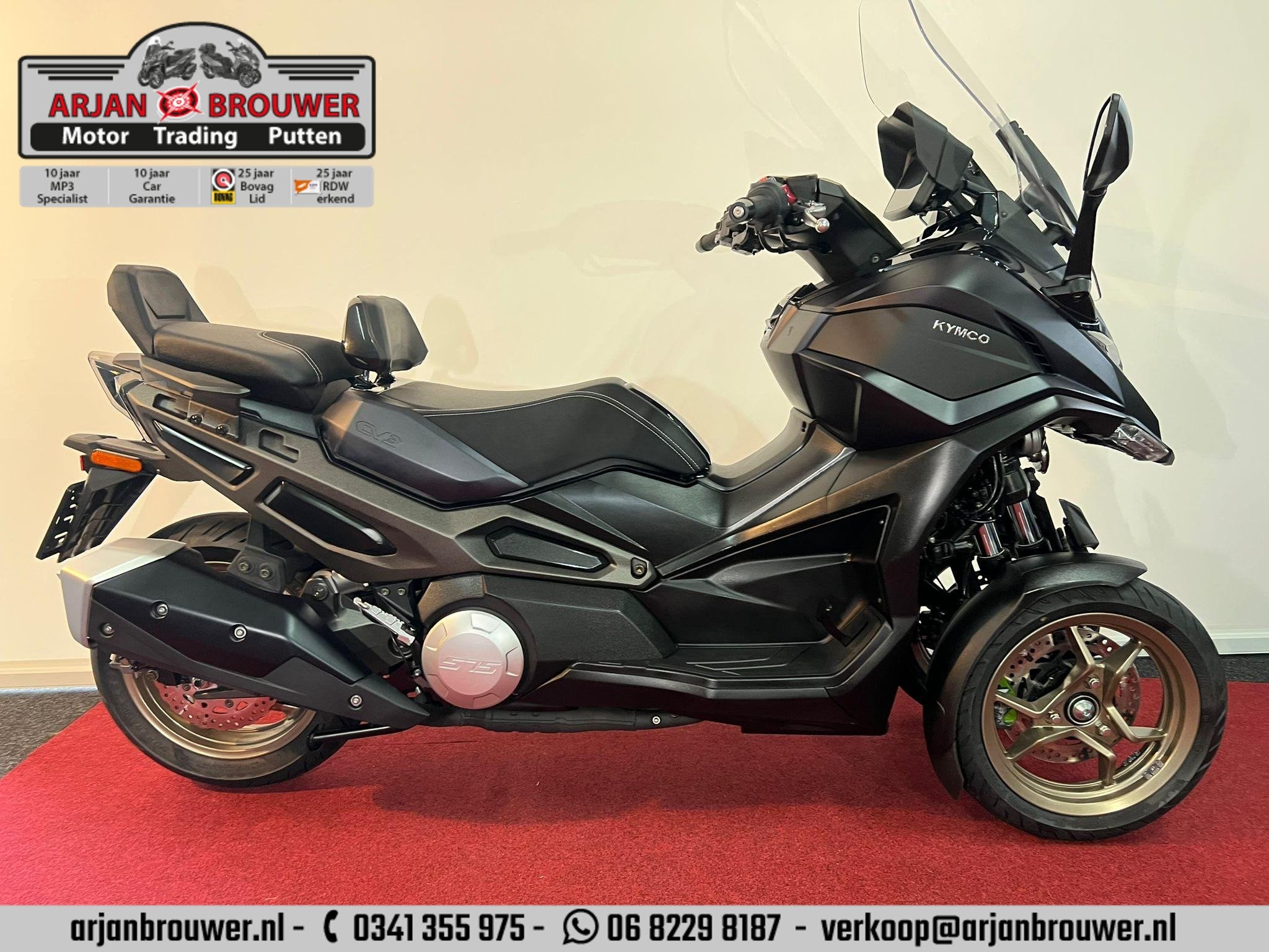 Kymco CV3 575I ABS E5+ NIEUW!, Scooter, Bedrijf, 575 cc, Automaat