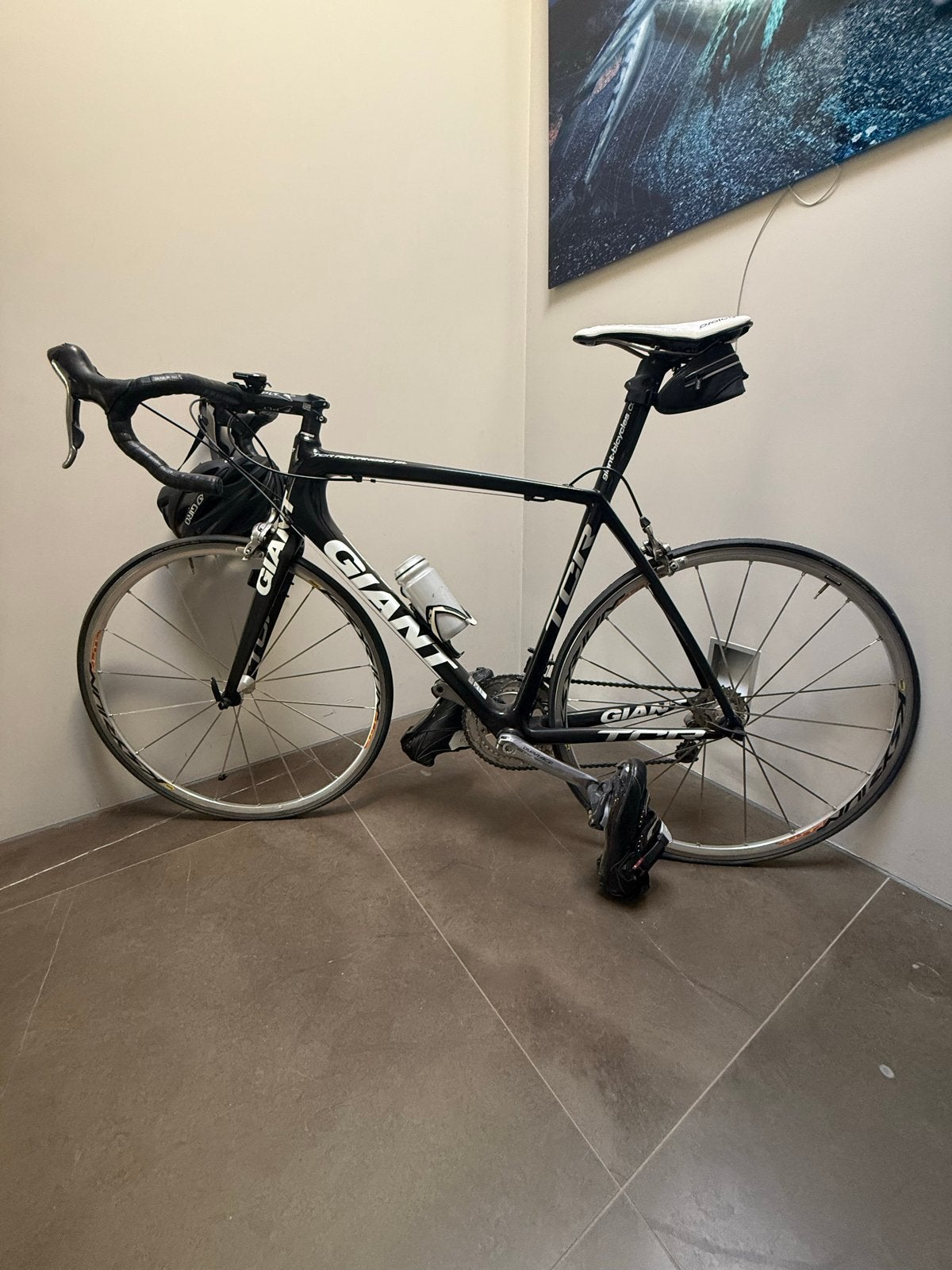 Giant TCR Advanced racefiets - Maat M/L, Fietsen en Brommers, Ophalen, 28 inch, Gebruikt, Carbon