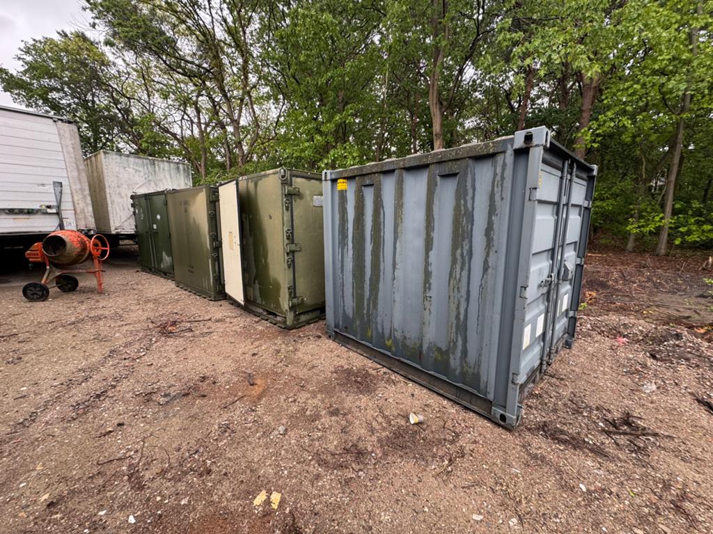 Lekbakcontainer / opslagcontainer met roostervloer, Ophalen of Verzenden