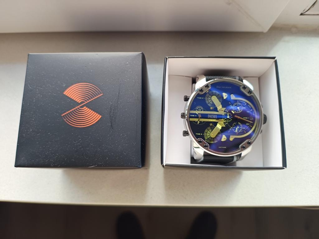 Diesel DZ7429 Mr Daddy 2.0 horloge, Overige merken, Polshorloge, Overige materialen, Ophalen of Verzenden