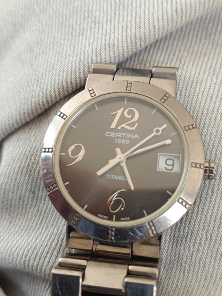 Certina DS Stella Lady Titanium., Ophalen of Verzenden, Staal, Overige merken