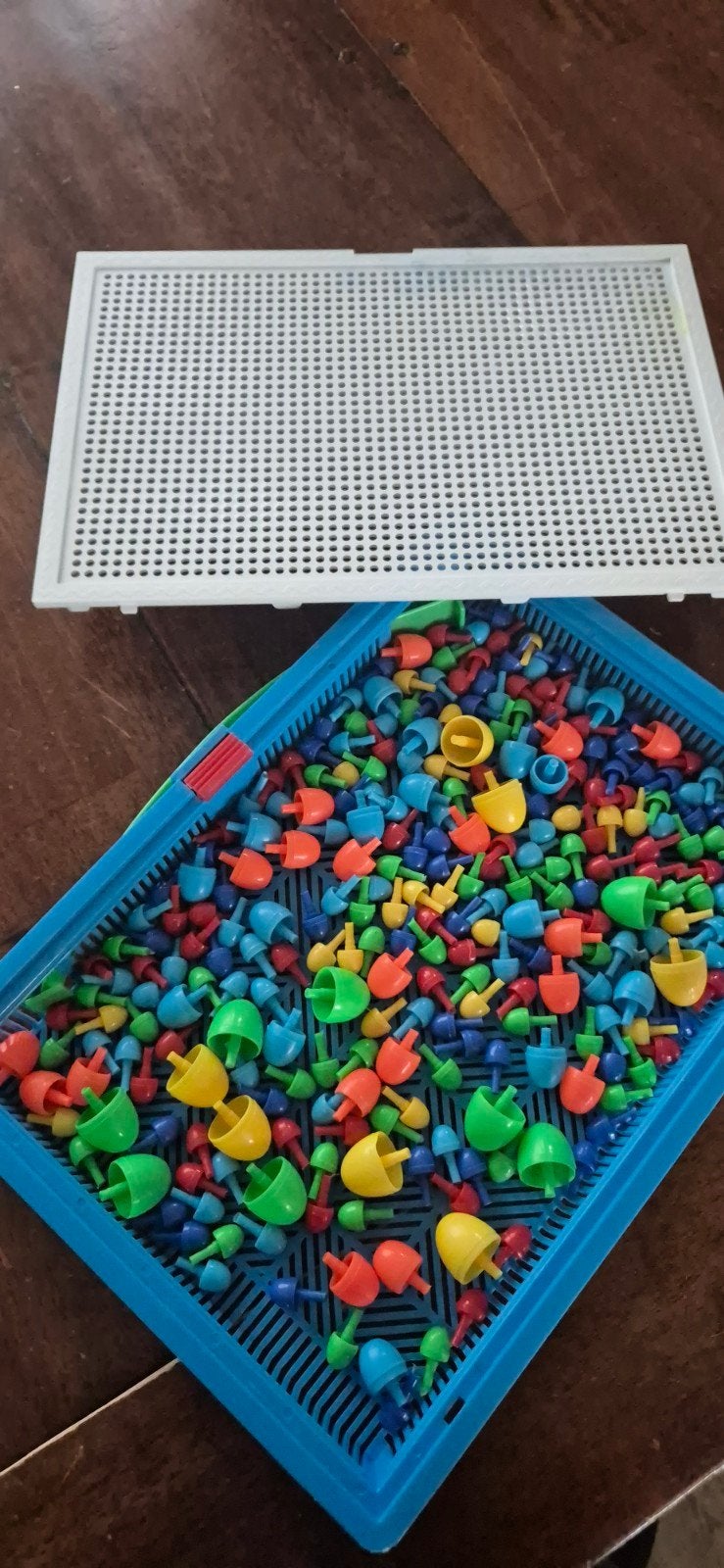 Set met grondplaat en veel steentjes, Hobby en Vrije tijd, Ministeck, Ophalen, Gebruikt
