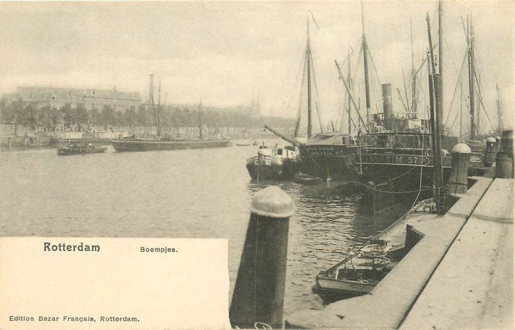 388-236-015 Rotterdam Boompjes, Verzenden, Voor 1920, Zuid-Holland