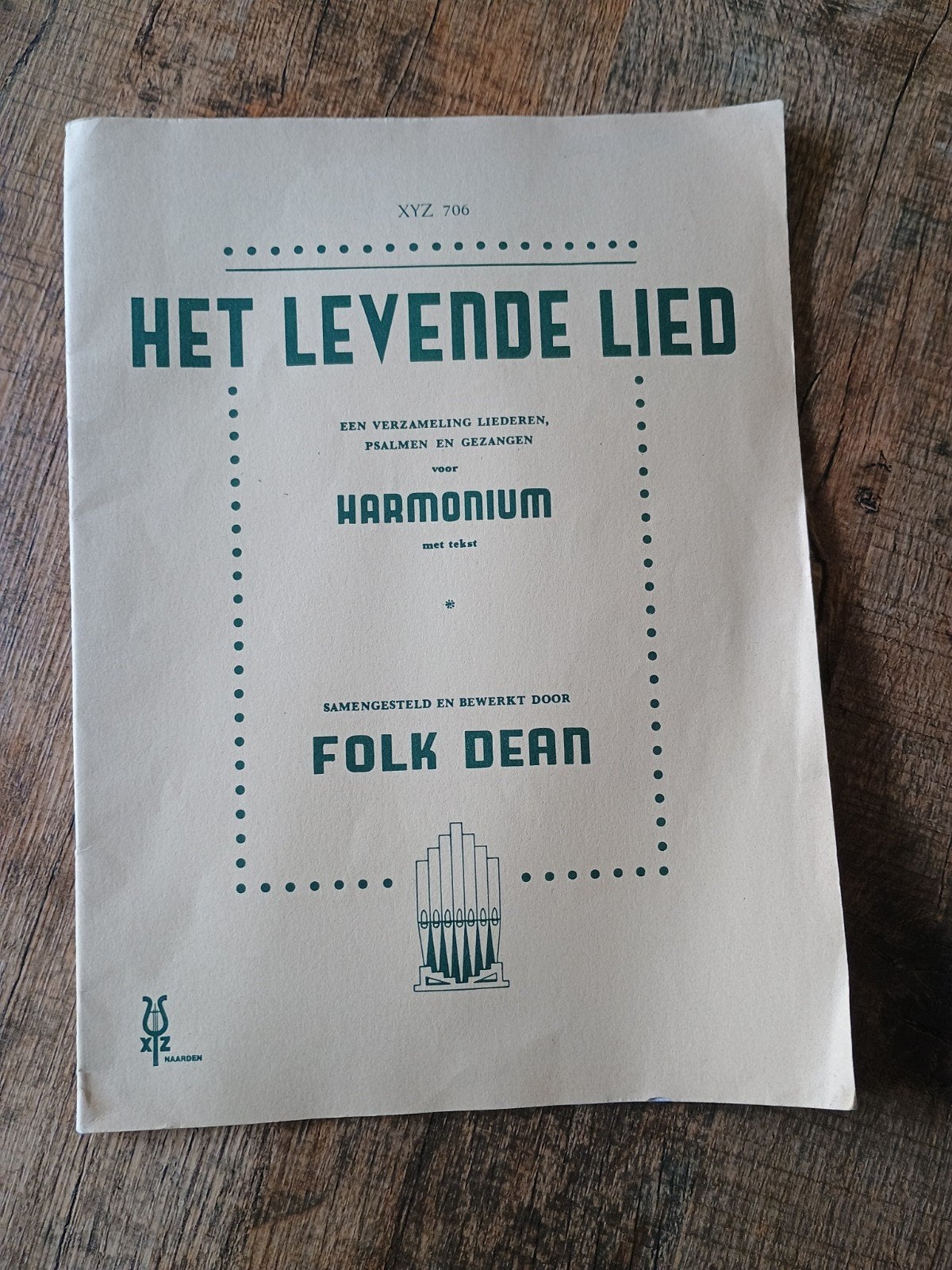 Folk Dean - Het Levende Lied - Harmonium, Muziek en Instrumenten, Ophalen of Verzenden, Gebruikt, Les of Cursus