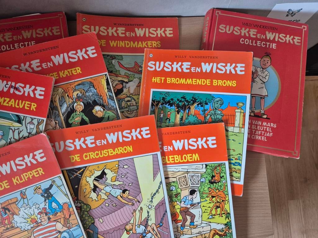Suske en wiske boeken, Boeken, Stripboeken, Meerdere stripboeken, Ophalen, Gelezen