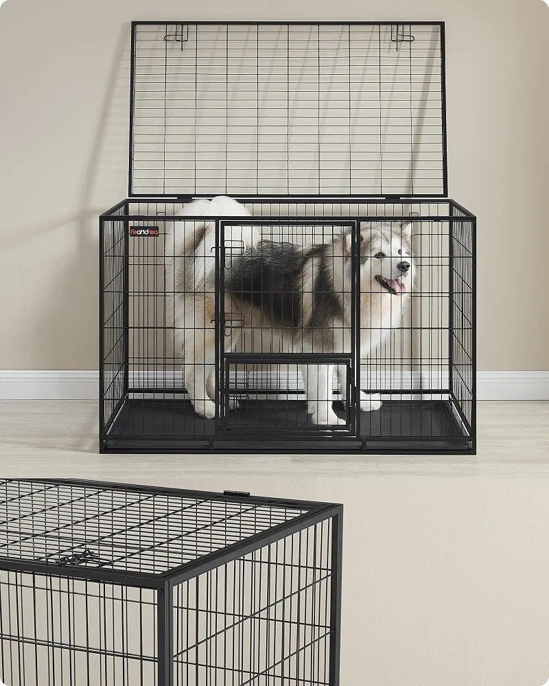 Heavy duty bench - honden bench XL - 139x79x89 cm - nieuw, Dieren en Toebehoren, Hondenhokken, Ophalen, Pruisische veldweg 220