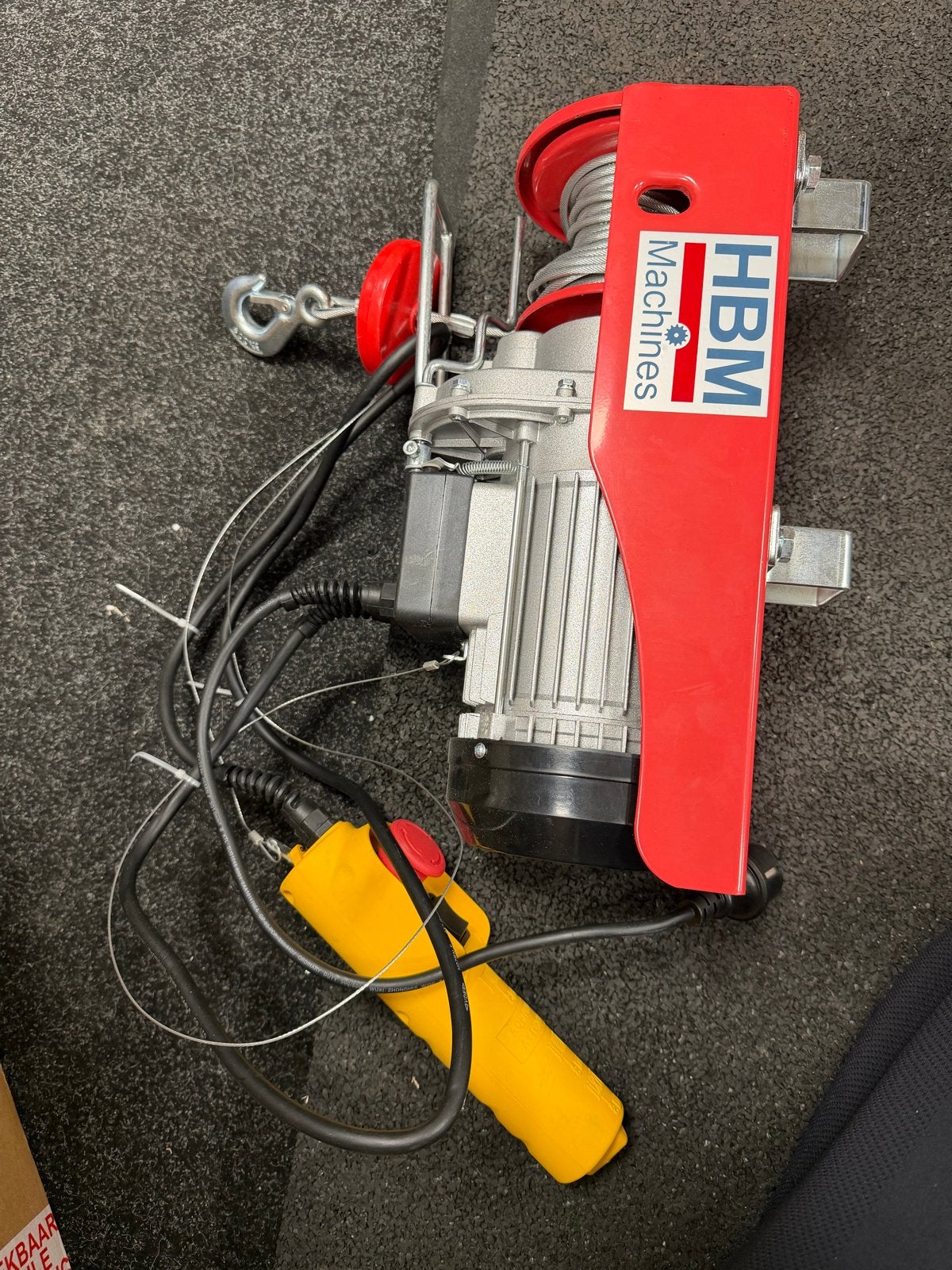 HBM Machines Elektrische Takel 600 kg, Doe-het-zelf en Verbouw, Lieren en Takels, Ophalen, Nieuw