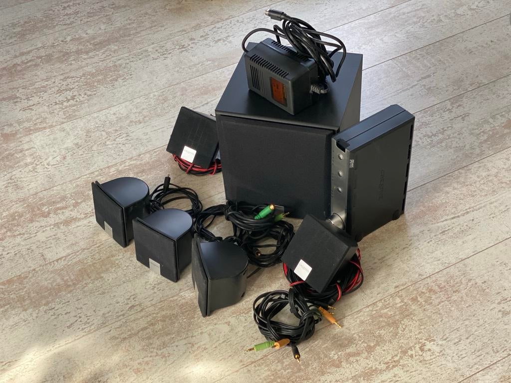 Creative Labs Inspire 5.1 Digital 5500 Dolby Surround Set, Audio, Tv en Foto, Luidsprekers, Overige merken, Gebruikt, Verzenden