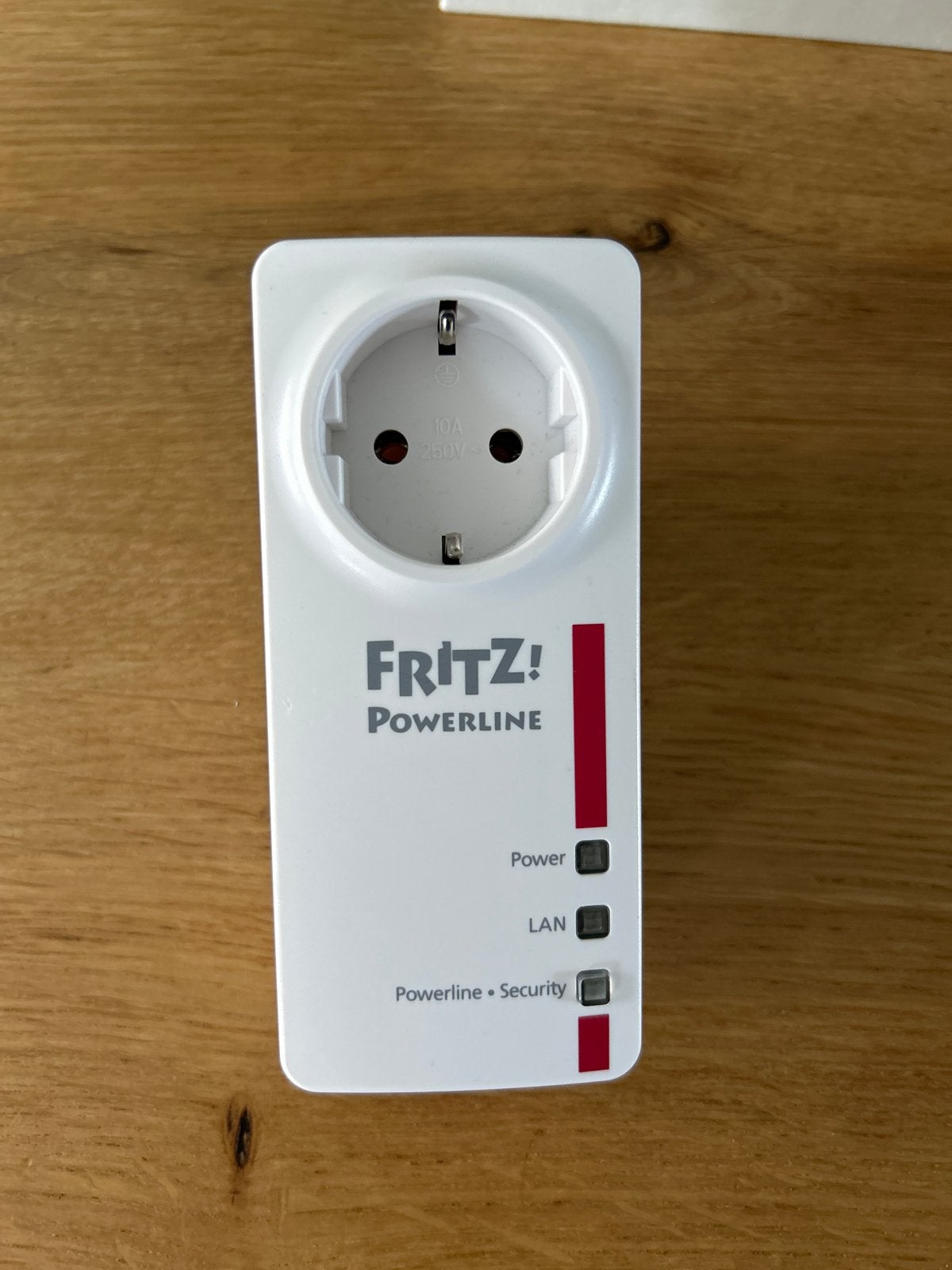 FRITZ!Powerline 1220E Adapter - Internet via stopcontact, Computers en Software, Powerlines, Ophalen of Verzenden, Zo goed als nieuw