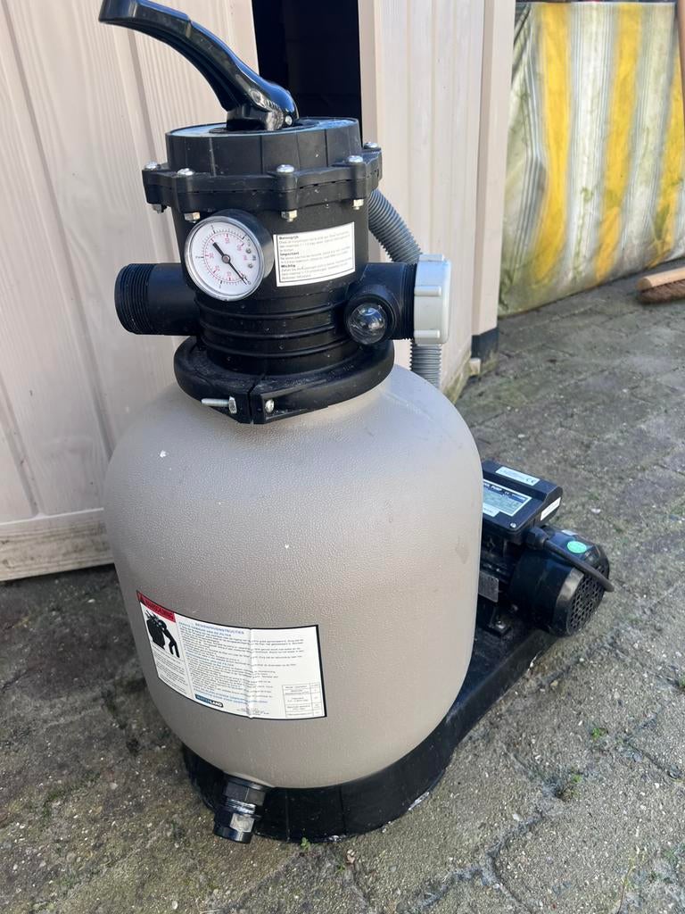 Zandfilterpomp Waterland 400 Watt - 1.000 l/hr, Tuin en Terras, Zwembad-toebehoren, Ophalen, Gebruikt, Zwembadpomp
