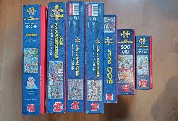 Jan van Haasteren Puzzels - Diverse Aantallen Stukjes, Hobby en Vrije tijd, Denksport en Puzzels, Ophalen of Verzenden, 500 t/m 1500 stukjes