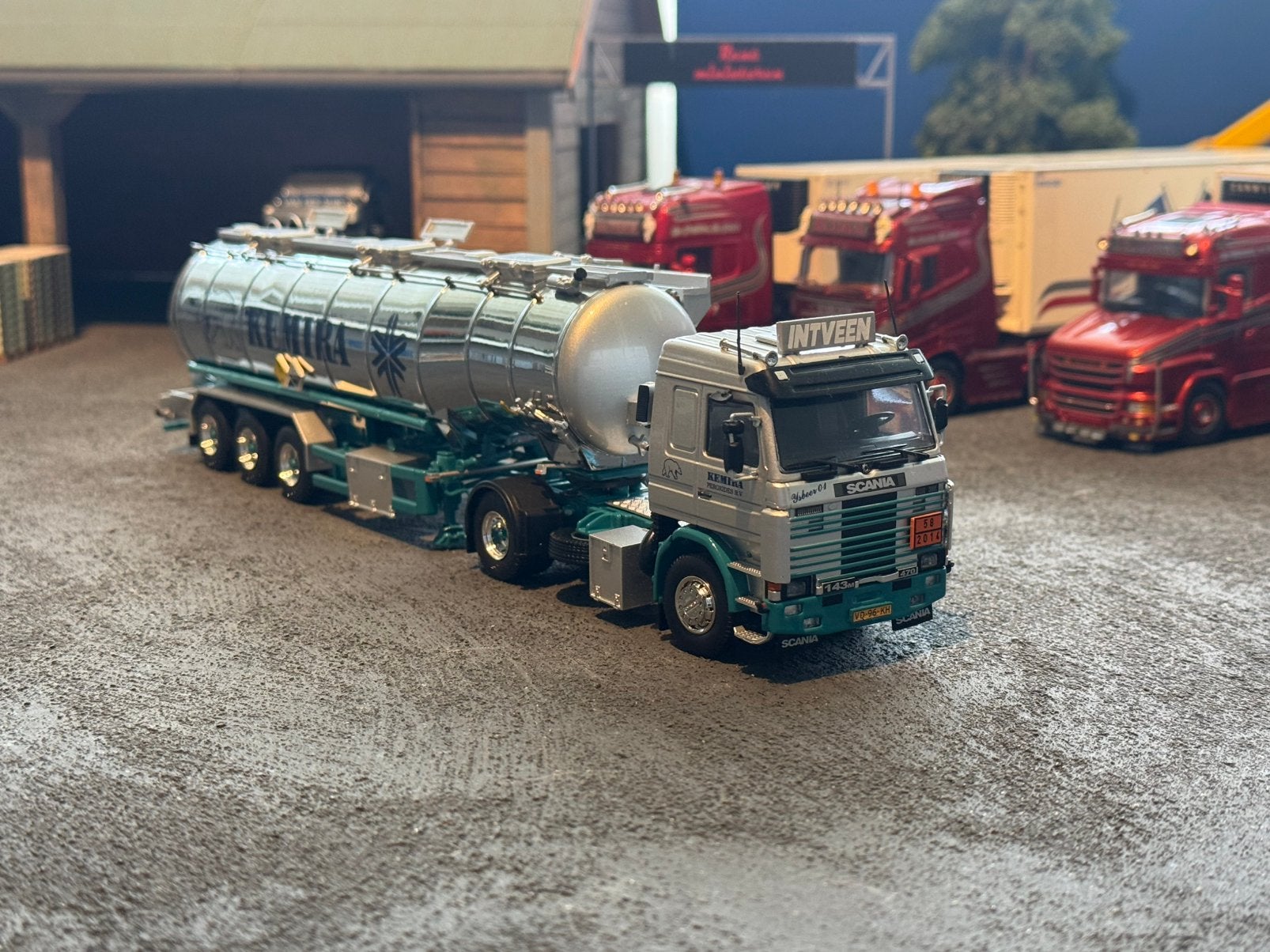 Tekno Intveen scania, Hobby en Vrije tijd, Tekno, Nieuw, Tekno, Bus of Vrachtwagen