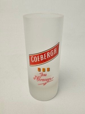 # Coebergh mat glas. Glazen, Verzamelen, Ophalen of Verzenden, Gebruikt, Borrel- of Shotglas