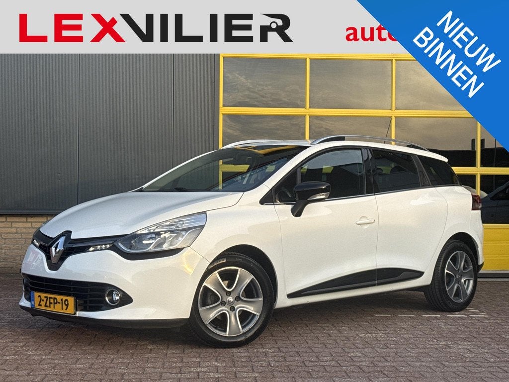Renault Clio Estate 0.9 TCe Night&Day LPG-G3 !, Auto's, Renault, Bedrijf, Te koop, Clio, ABS, Airbags, Airconditioning, Alarm