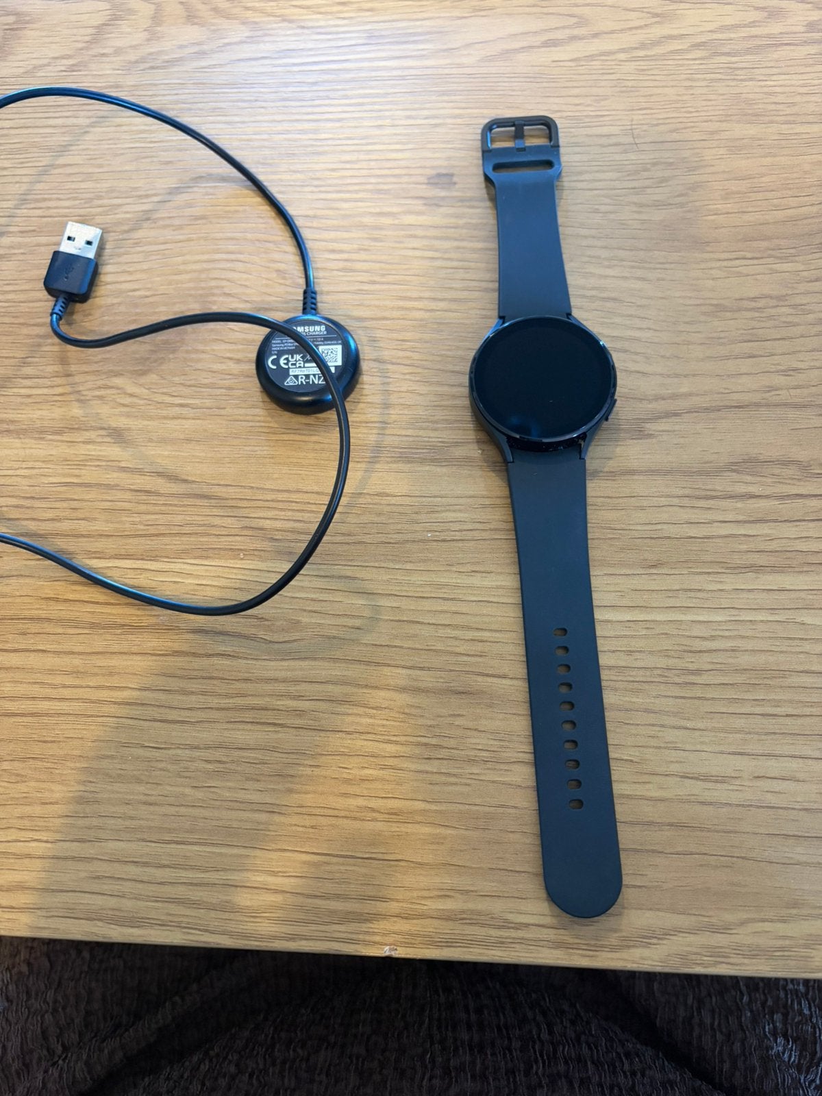 Samsung smart watch 4, Ophalen, Zo goed als nieuw, Zwart, Android