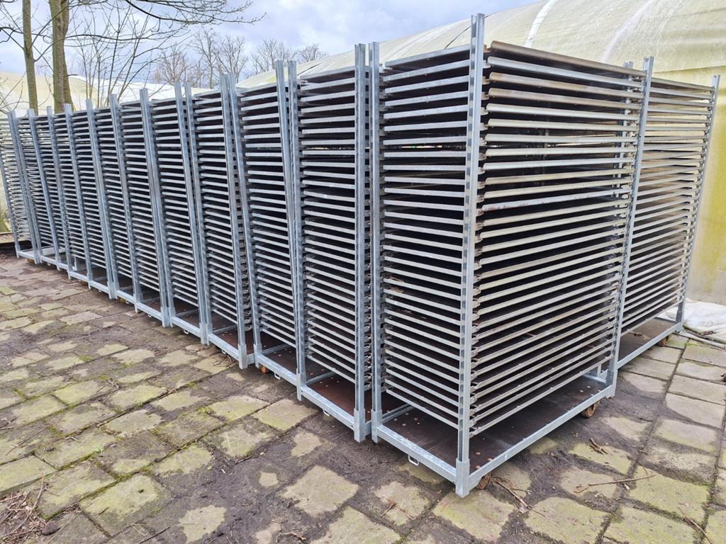 Deense kar platen in Deense karren, Ophalen