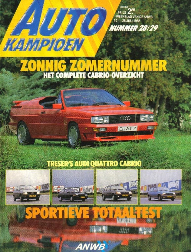 Autokampioen Uno Turbo , Colt Turbo , 205 GTi , R5 Turbo, Ophalen of Verzenden, Gelezen, Overige merken